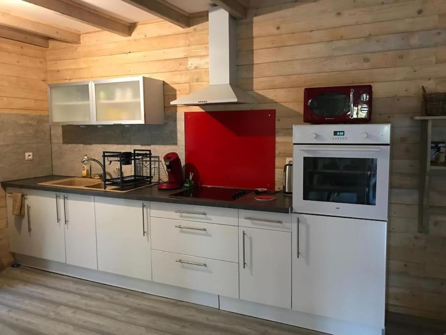 Chalet Au Milieu De La Foret Avec Lac A Proximite Layrac Exteriör bild