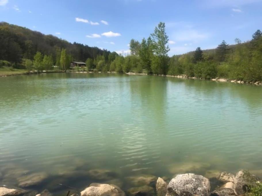 Chalet Au Milieu De La Foret Avec Lac A Proximite Layrac Exteriör bild