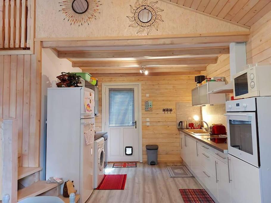 Chalet Au Milieu De La Foret Avec Lac A Proximite Layrac Exteriör bild